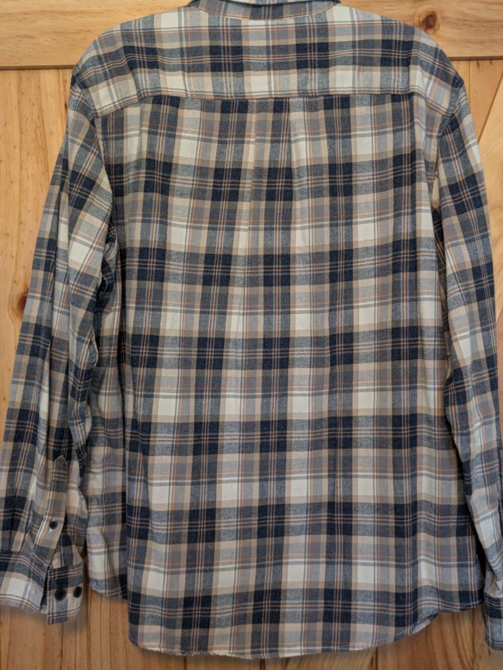 Telluride Plaid Flannel Shirt Size L - Picture 5 of 5